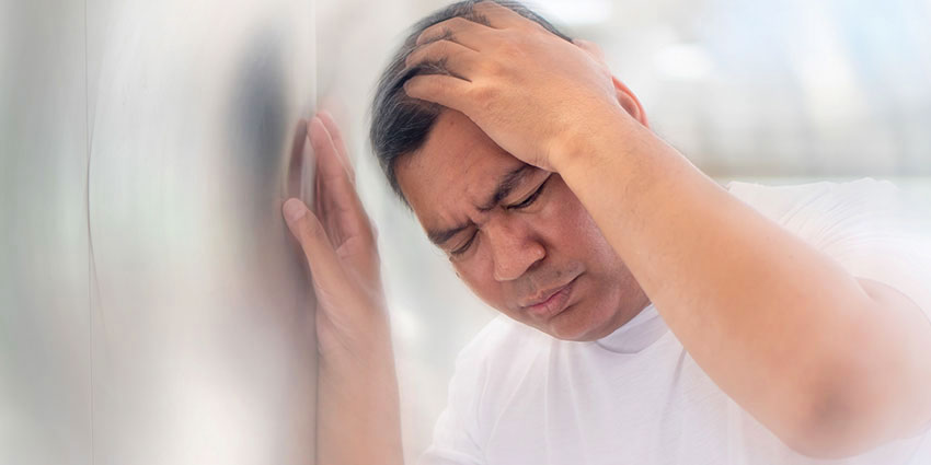 patient needing vertigo chiropractor in Wilmington