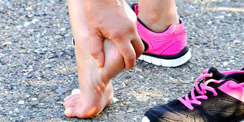 patient needing heel spur chiropractor in Wilmington