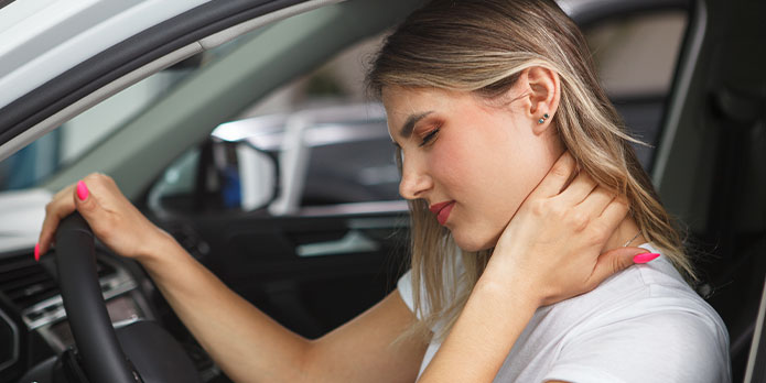patient getting auto accident chiropractic treatment in Wilmington